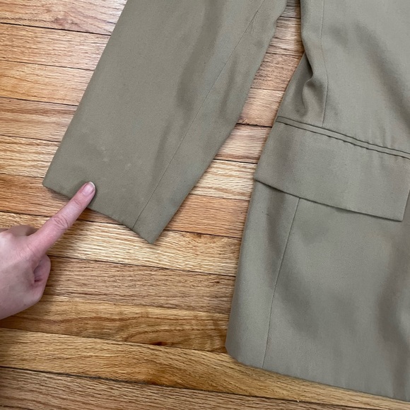 Vintage Tan Oversized Blazer - Picture 8 of 14